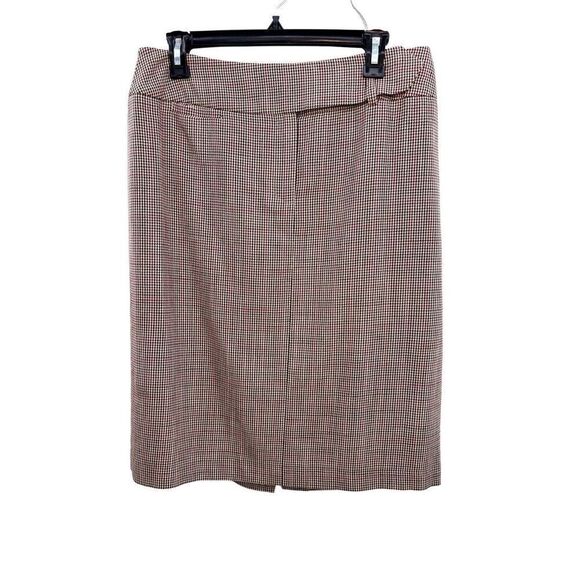 Talbots skirt Italian fabric skirts wool / silk blend  made in Portugal size 12 - Picture 1 of 12
